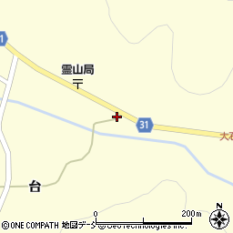 福島県伊達市霊山町大石宮脇55周辺の地図