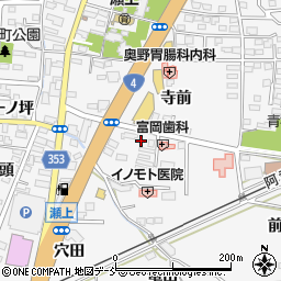 富岡歯科医院周辺の地図