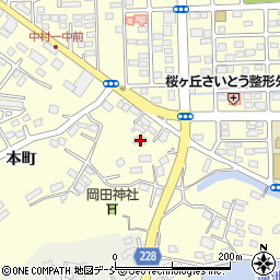 福島県相馬市中村本町24周辺の地図