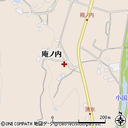 福島県伊達市霊山町山野川庵ノ内37-1周辺の地図