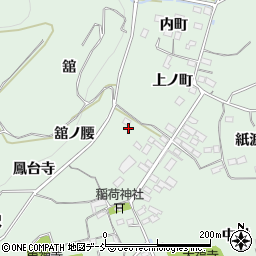 福島県福島市大笹生舘ノ腰周辺の地図