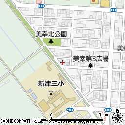 新潟県新潟市秋葉区美幸町3丁目11周辺の地図