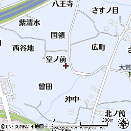 福島県福島市沖高堂ノ前周辺の地図