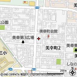 新潟県新潟市秋葉区美幸町3丁目6周辺の地図