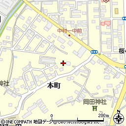 福島県相馬市中村本町218周辺の地図