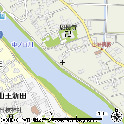 新潟県新潟市南区山崎興野75周辺の地図