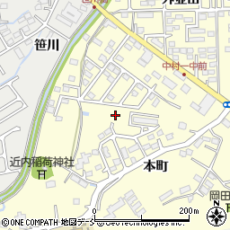 福島県相馬市中村本町81周辺の地図