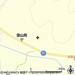 福島県伊達市霊山町大石宮脇58周辺の地図