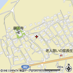 新潟県新潟市西蒲区角田浜1222周辺の地図