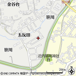 福島県相馬市小野笹川8-9周辺の地図