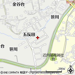 福島県相馬市小野笹川8-6周辺の地図