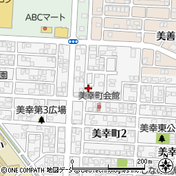 中川美容空間周辺の地図