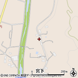 福島県伊達市霊山町山野川関根24周辺の地図