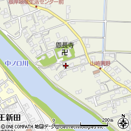 新潟県新潟市南区山崎興野105周辺の地図