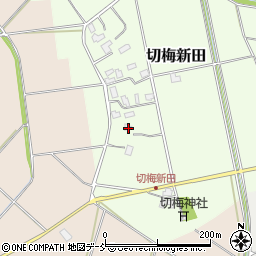 新潟県阿賀野市切梅新田245周辺の地図
