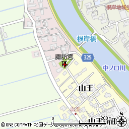 新潟県新潟市南区大倉4周辺の地図