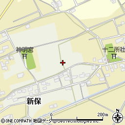 新潟県新潟市西蒲区新保306周辺の地図