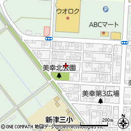 新潟県新潟市秋葉区美幸町3丁目20周辺の地図