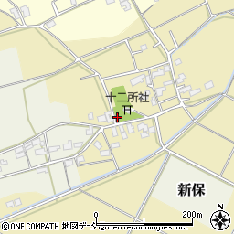 新月公会堂周辺の地図