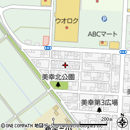 新潟県新潟市秋葉区美幸町3丁目19周辺の地図