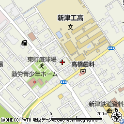 新潟県新潟市秋葉区新津東町1丁目9周辺の地図