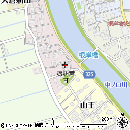 新潟県新潟市南区大倉10周辺の地図