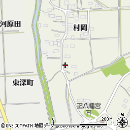 福島県伊達市保原町村岡62周辺の地図