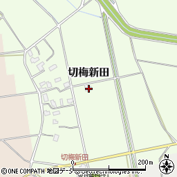 新潟県阿賀野市切梅新田141周辺の地図