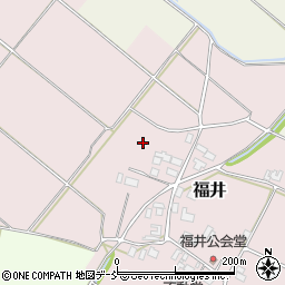 新潟県阿賀野市福井周辺の地図