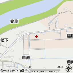 福島県相馬市岩子（稲田）周辺の地図