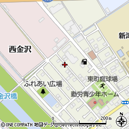 新潟県新潟市秋葉区新津東町1丁目周辺の地図