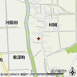 福島県伊達市保原町村岡56周辺の地図