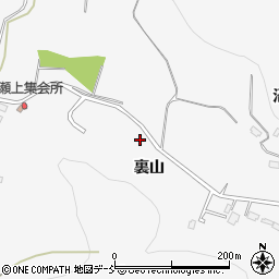 福島県福島市瀬上町裏山3周辺の地図