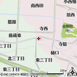 福島県福島市飯坂町平野樋口12周辺の地図