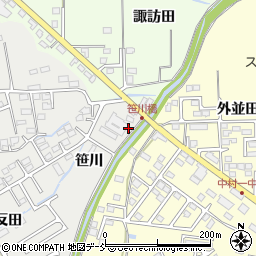 福島県相馬市小野笹川53-8周辺の地図