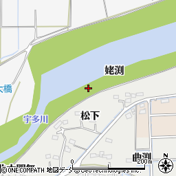 福島県相馬市南飯渕（姥渕）周辺の地図