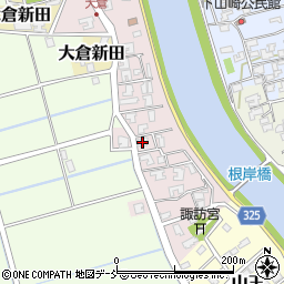 新潟県新潟市南区大倉117周辺の地図