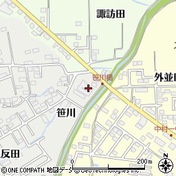 福島県相馬市小野笹川53-1周辺の地図