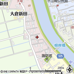 新潟県新潟市南区大倉121周辺の地図