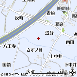 福島県福島市沖高周辺の地図