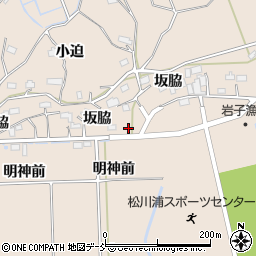 福島県相馬市岩子坂脇59周辺の地図