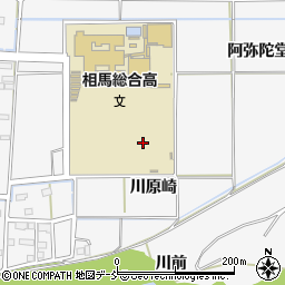 福島県相馬市北飯渕周辺の地図