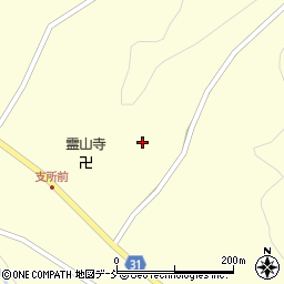 福島県伊達市霊山町大石（倉波）周辺の地図