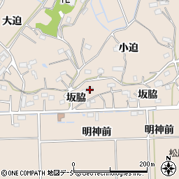 福島県相馬市岩子坂脇15周辺の地図