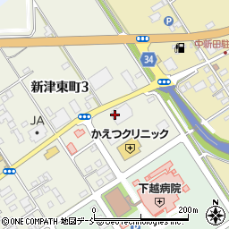 [葬儀場]VIPシティホール新津周辺の地図