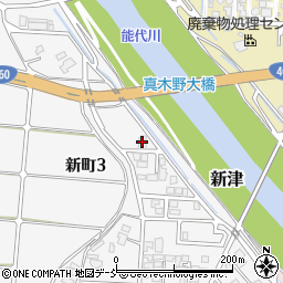 オートサービス新津周辺の地図