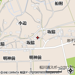福島県相馬市岩子坂脇62周辺の地図