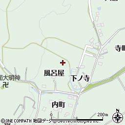 福島県福島市大笹生風呂屋36周辺の地図
