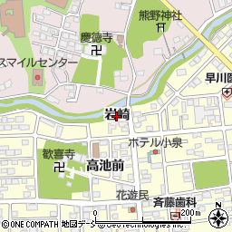 福島県相馬市小泉（岩崎）周辺の地図