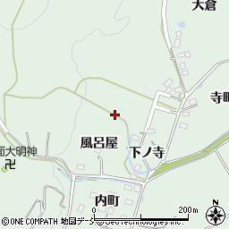 福島県福島市大笹生風呂屋37周辺の地図